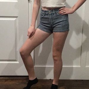 American Eagle Womens Size 4 like new striped shorts